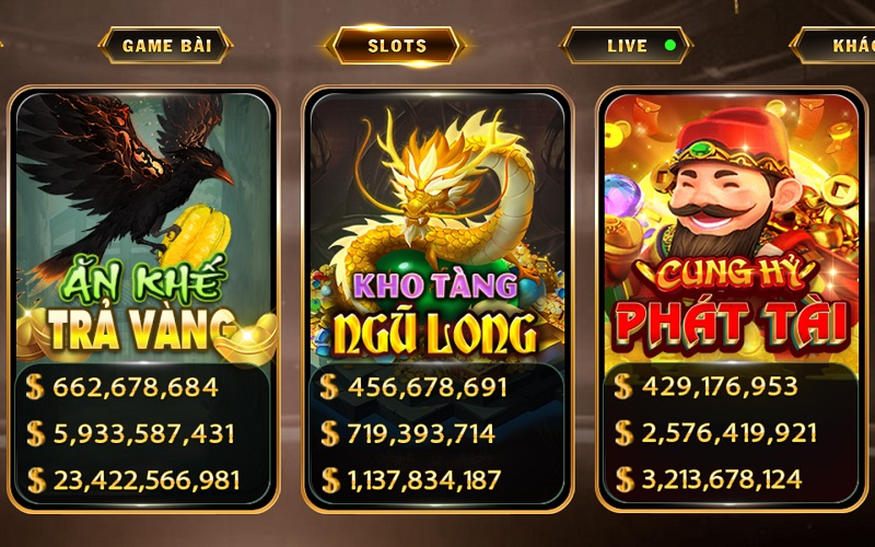 Slot game Kho Tàng Ngũ Long YO88 Slot game Kho Tàng Ngũ Long YO88