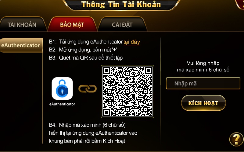 xác thực thông tin xác thực thông tin